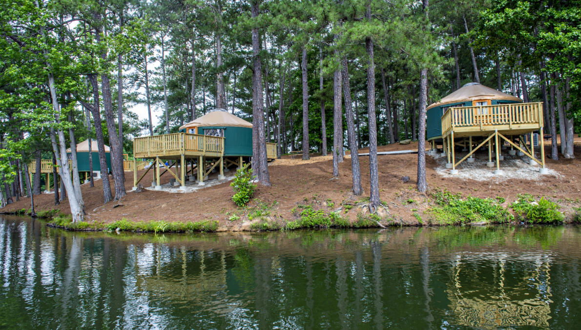 Yurt Sites - Stone Mountain Park